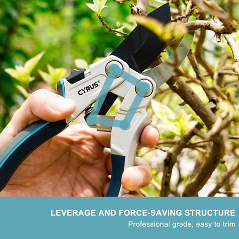 CYRUS pruning shears ideal for flowers and indoor plants