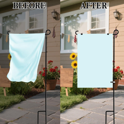 CYUXING flower stoppers add decorative finishing touches while securing banners