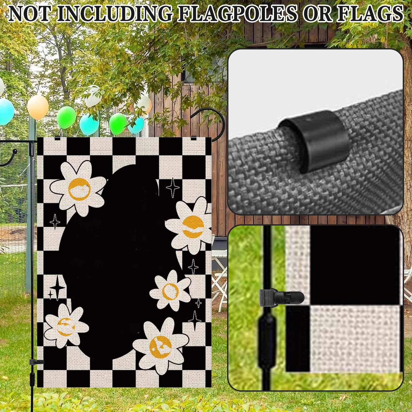 CYUXING half-moon clips fasten varying fabric thicknesses for a taut, tidy display