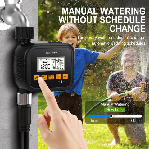 CYWEN MARDEN sprinkler timer quick installation with standard fittings