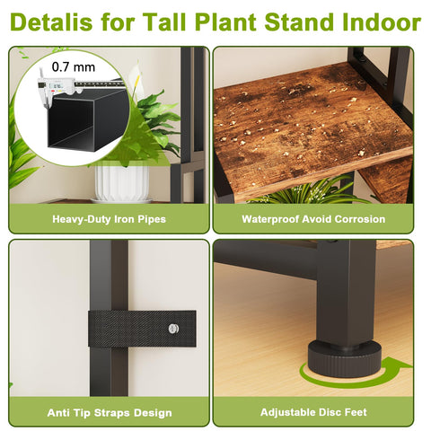 CYXPHION C2 built-in hooks for hanging plants maximize display space