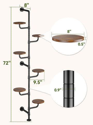 CYXPHION C5 indoor plant display fitting into a corner or window area.
