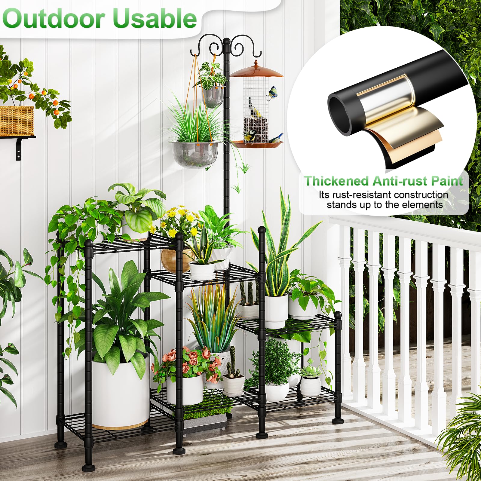 CYXPHION metal finish resists weather and keeps a sleek look.
