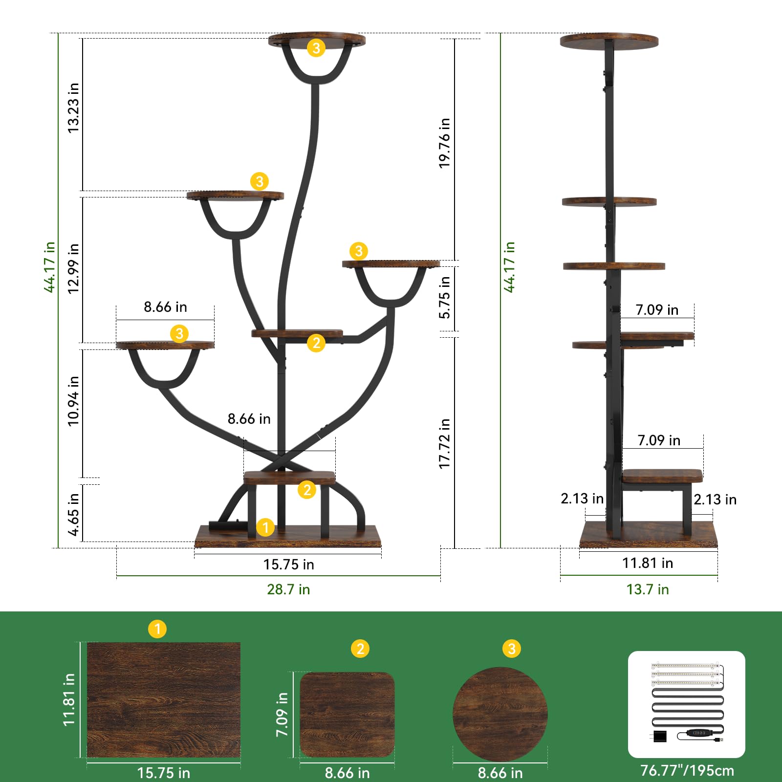 CYXPHION included safety straps help prevent tipping around pets or children.