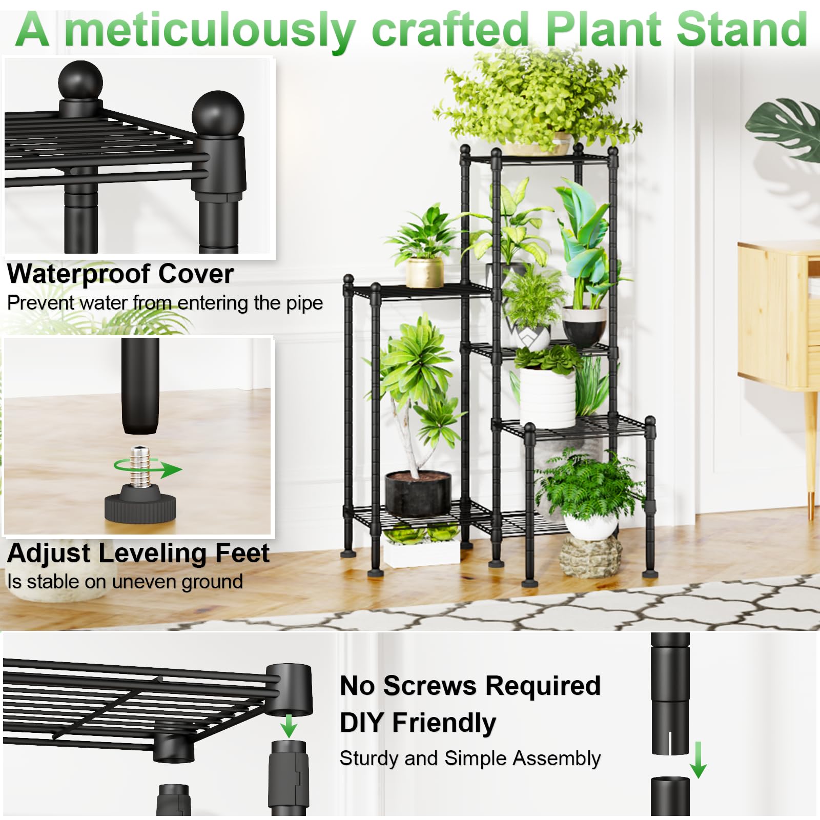 CYXPHION stability minimizes wobble compared to wooden stands.