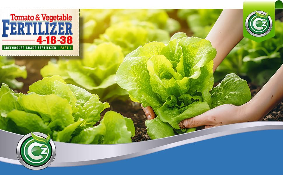 Cz Garden 4-18-38 includes dosing scoop for precise feeding