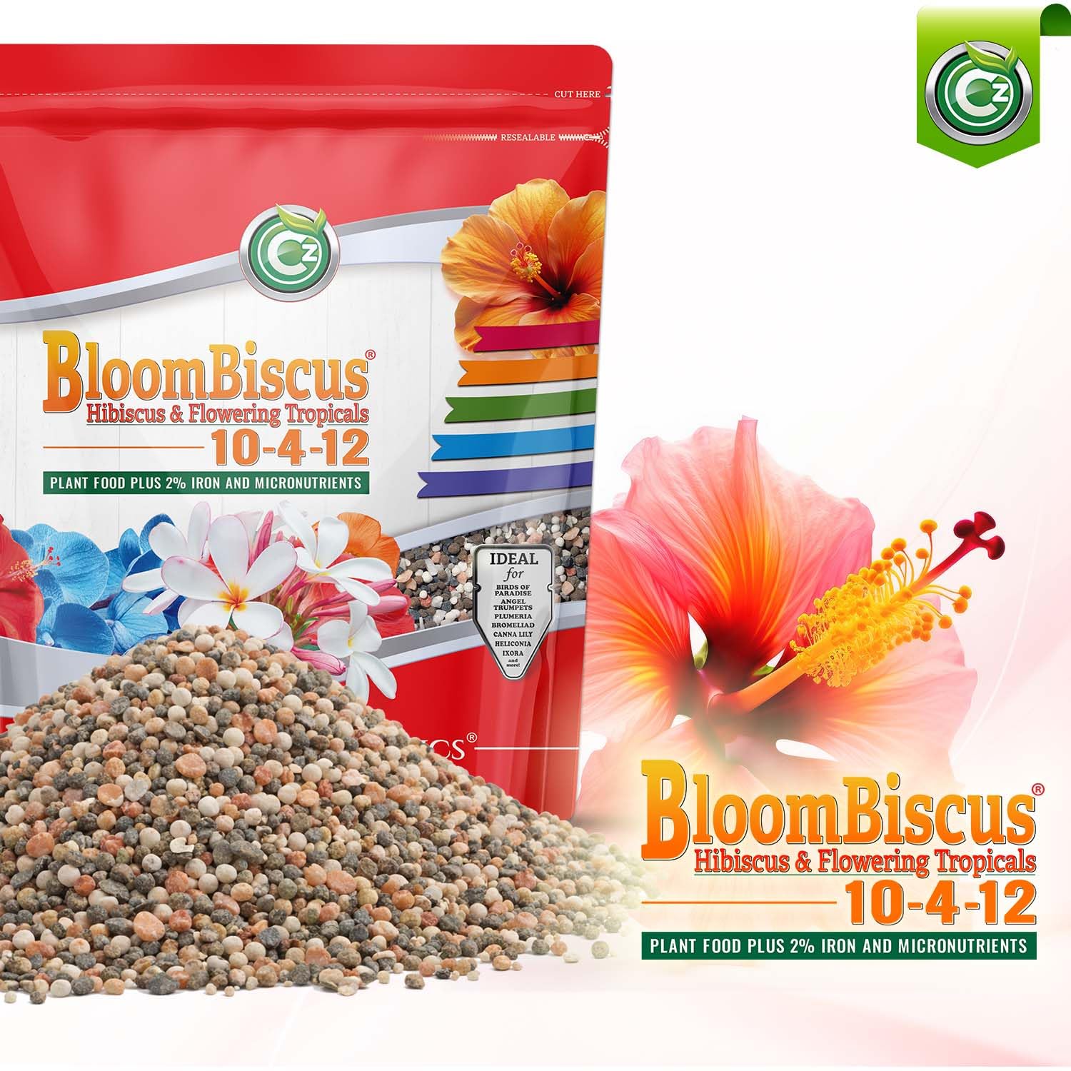 BloomBiscus made in USA for trusted tropical plant nutrition