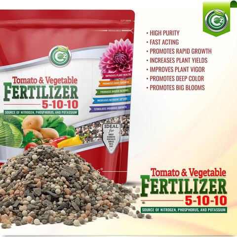 Cz Garden flowers, lawn, and vegetables in action with Cz Garden Organics.