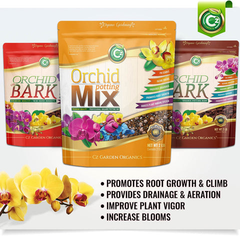 Cz Garden Orchid Potting Mix biochar closeup supports moisture management