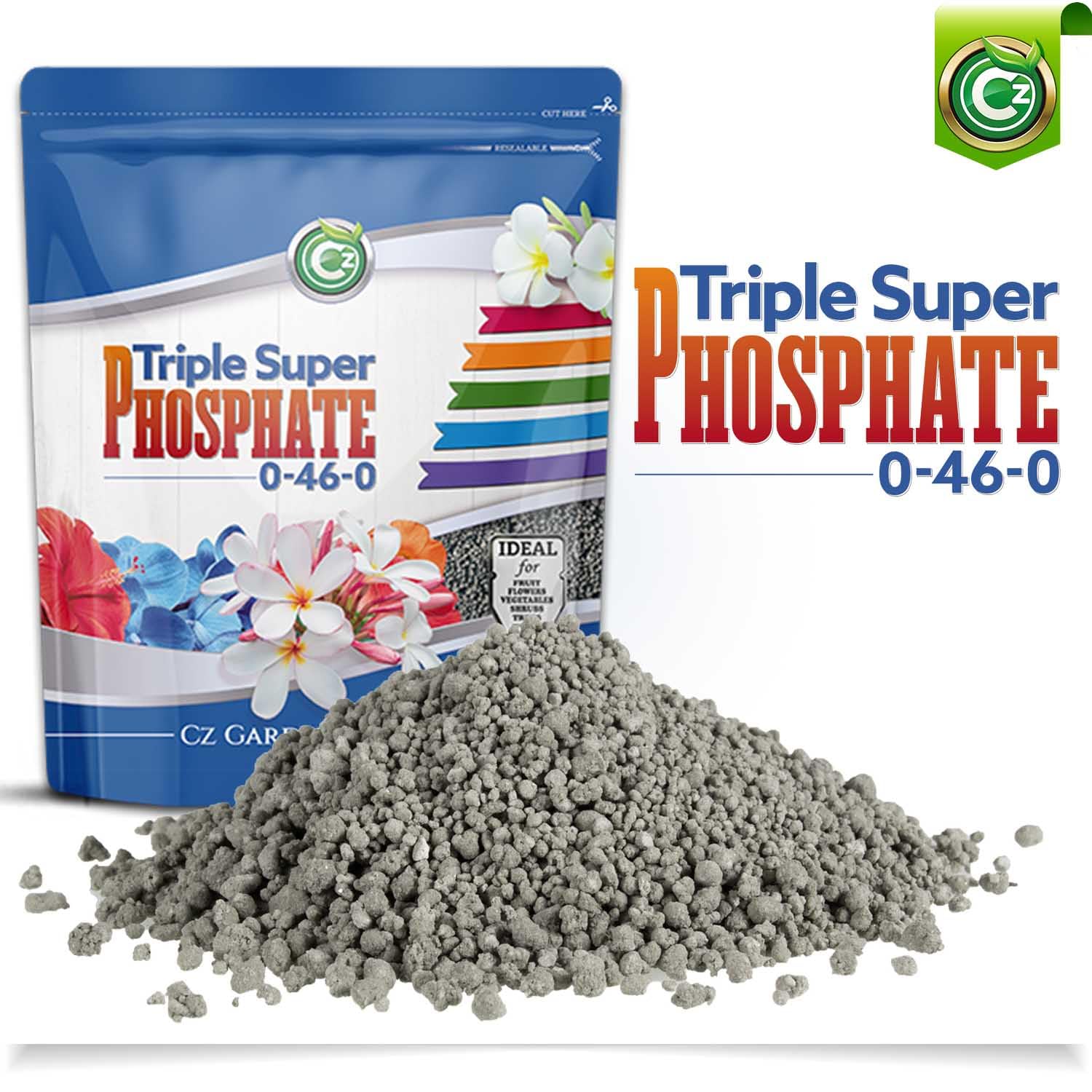 Cz Garden plant-growth-application near roots shows healthy green growth potential.
