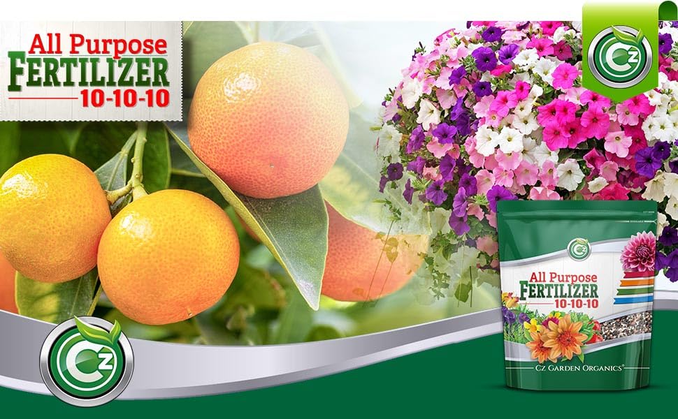 Cz Garden Supply supports flowering beds with balanced N-P-K formula.