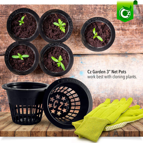 Cz Garden Supply 3-inch net cup compatible with expanded clay media