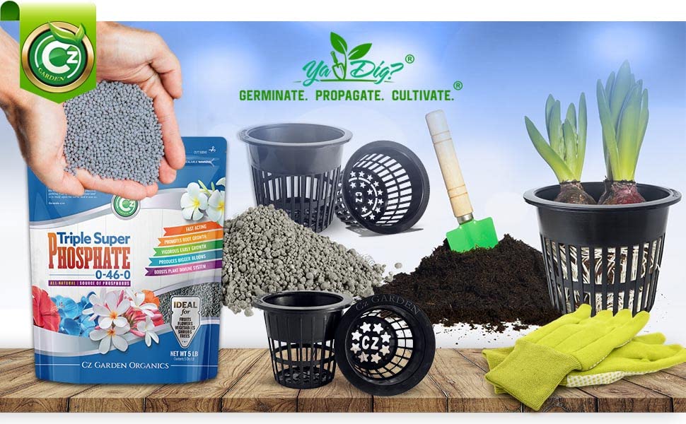 Cz Garden Supply storage-friendly 5lb resealable pouch for long-term use