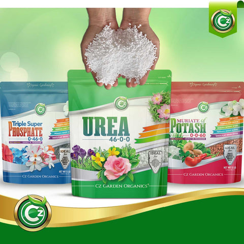 Cz Garden Urea granular fertilizer ready to dissolve for indoor and outdoor plants