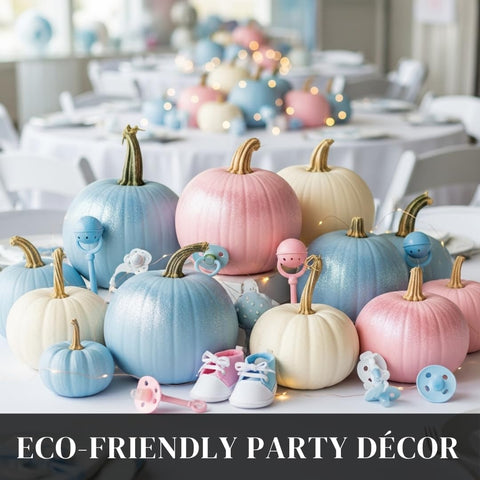 CZ Grain Pink pumpkins brighten interior displays and seasonal arrangements