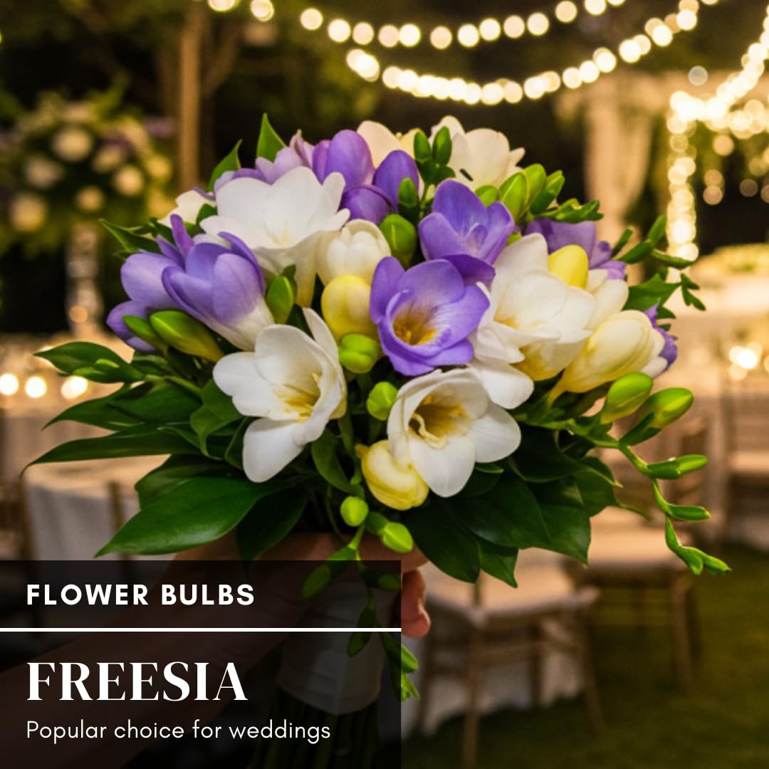 CZ Grain Double Freesia bulbs with large blooms for striking displays