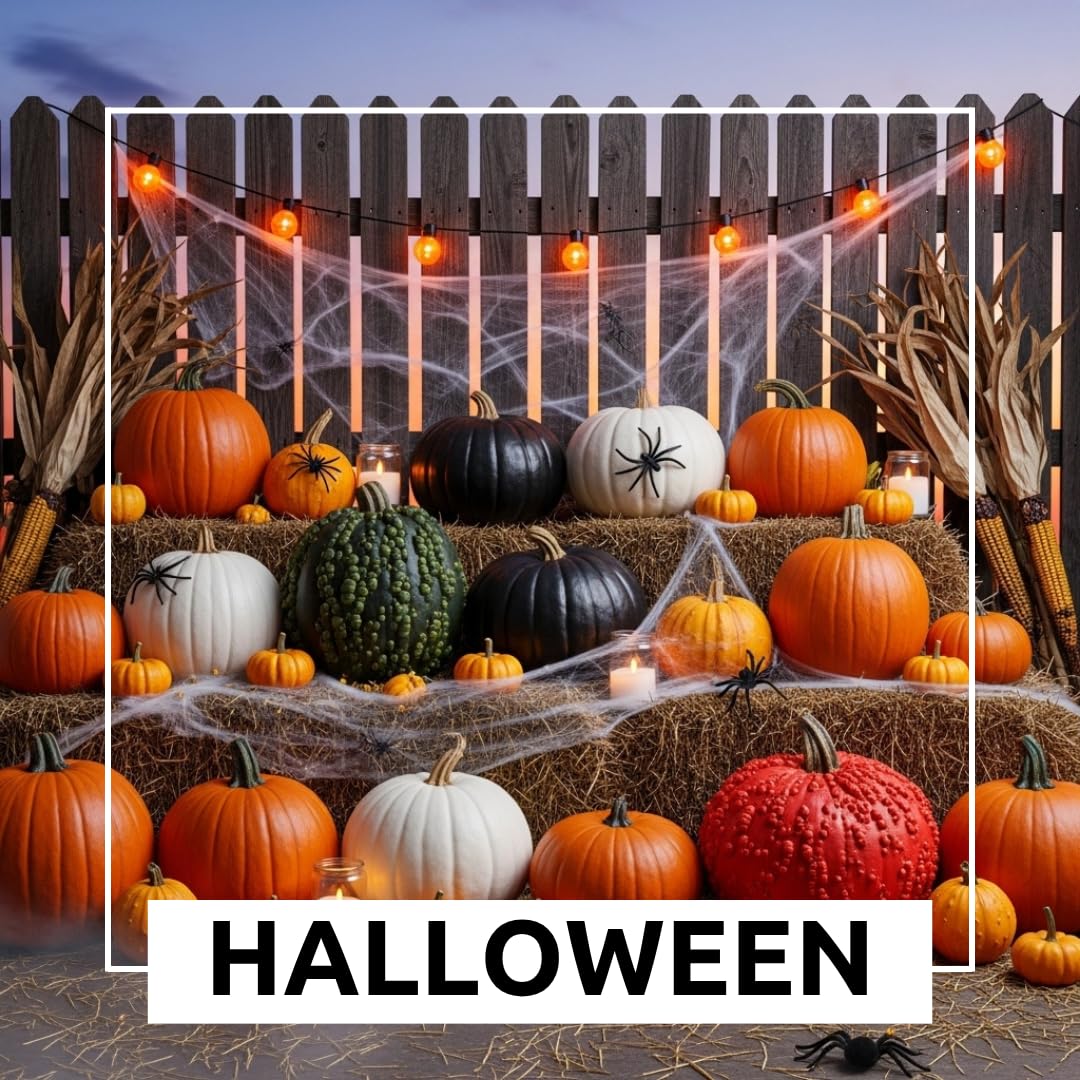 CZ Grain Halloween display-ready Specter pumpkins add eerie elegance to decor