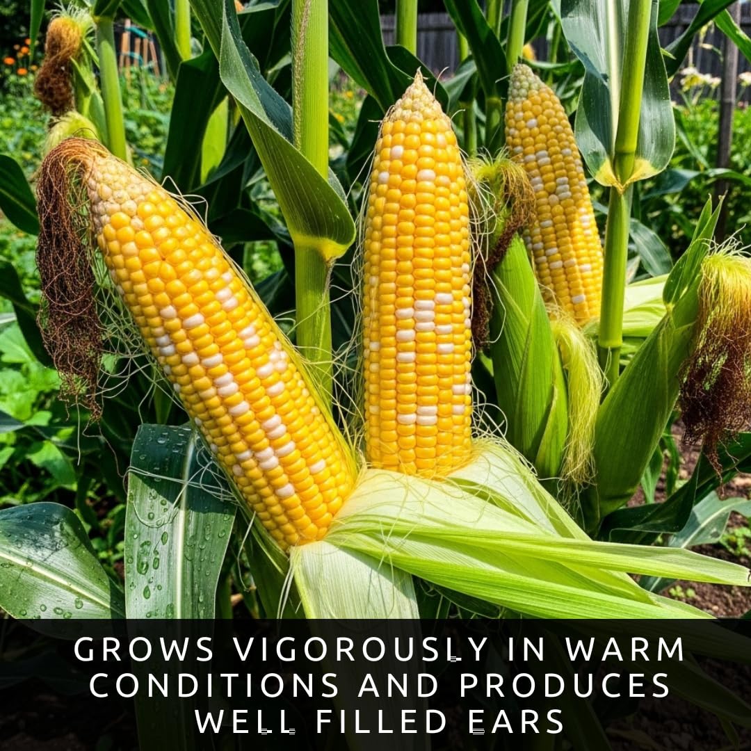 CZ Grain summer-harvest-ready-corn matures in warm weather for midsummer picks
