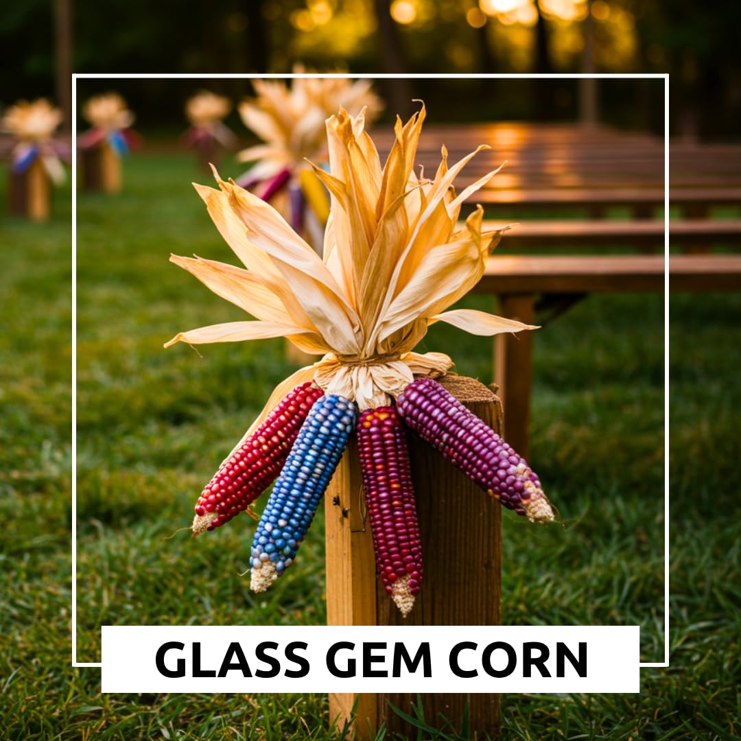 Planting Glass Gem Indian corn seeds, easy steps for beginners and experts