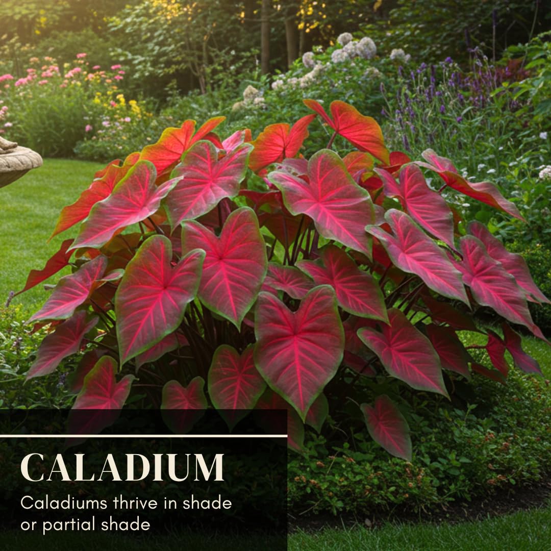 CZ Grain Tropical foliage display adds bold color to indoor and outdoor spaces.