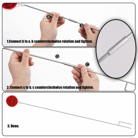 CZC AUTO easy-tighten joints simplify setup and secure placement.