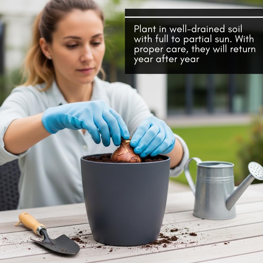 CZ Grain easy-care perennial bulb delivers color with minimal maintenance