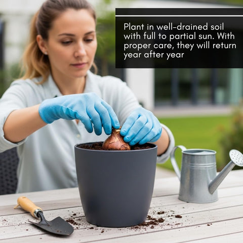 CZ Grain easy-care perennial bulb delivers color with minimal maintenance