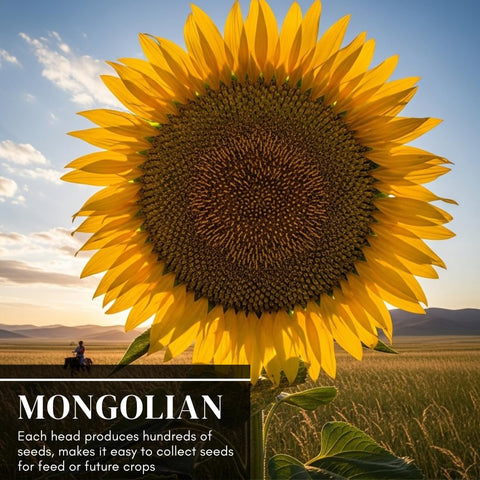 CZ Grain fast-growing annual sunflowers show quick germination and bright color.