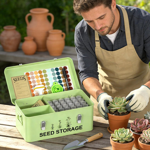 CZMIYRPY sponge wipers and funnel streamline seed pouring.