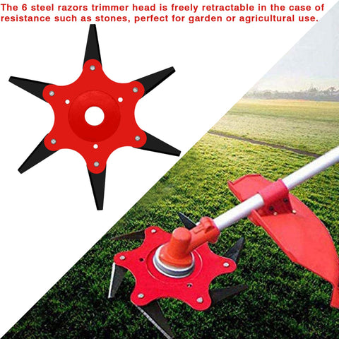 CZS trimmer head with flip-edge design for extended use