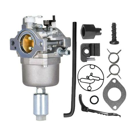 Czsmbt carburetor replacement for 42-inch Troy-Bilt Pony mower improves starting and idle.