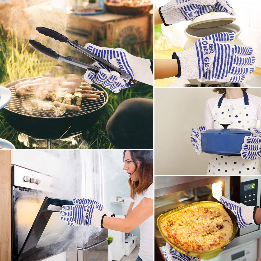 CZSYZCZS protective gloves suitable for campfire, smoker, or fireplace gatherings