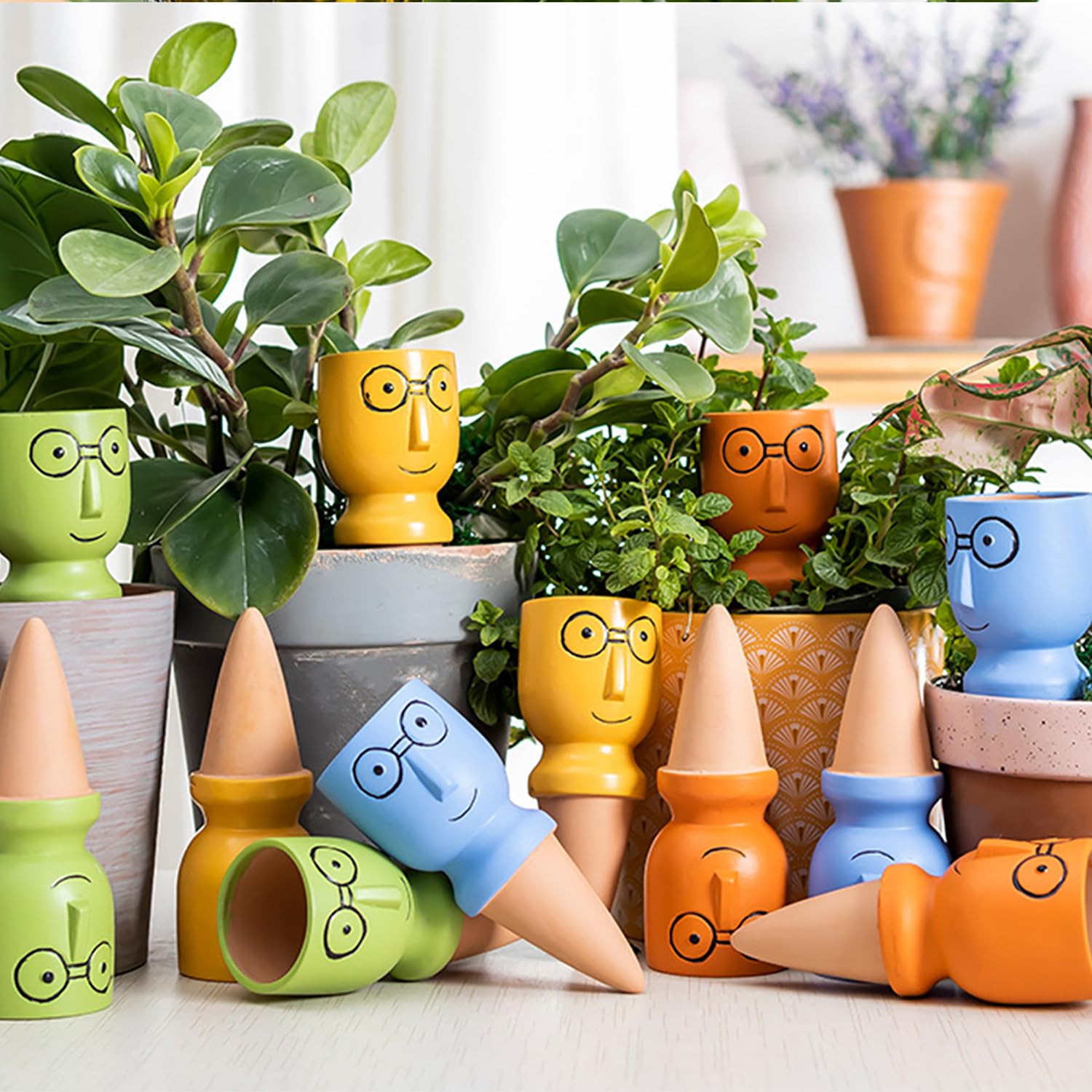 CZWL&HG indoor outdoor plant spikes enabling consistent moisture in pots.