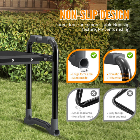CZZXI garden kneeler tool pouch demonstrates convenient storage.