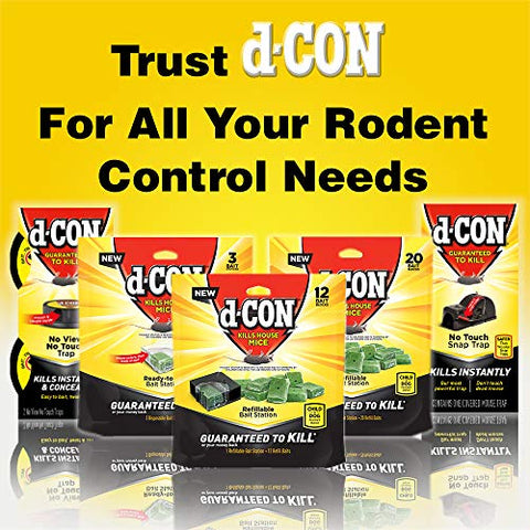 D-Con dependable pest control solution for attic, garage, or shed