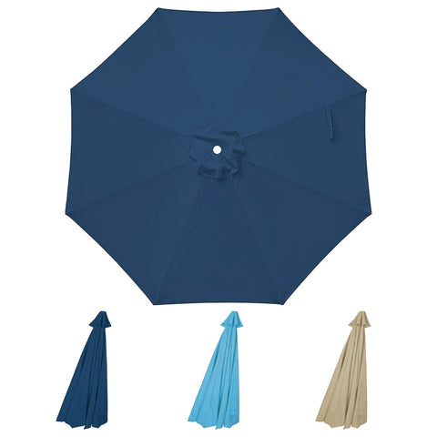 D&ONEHOS 10ft cantilever canopy top provides durable UV protection for outdoor shade.