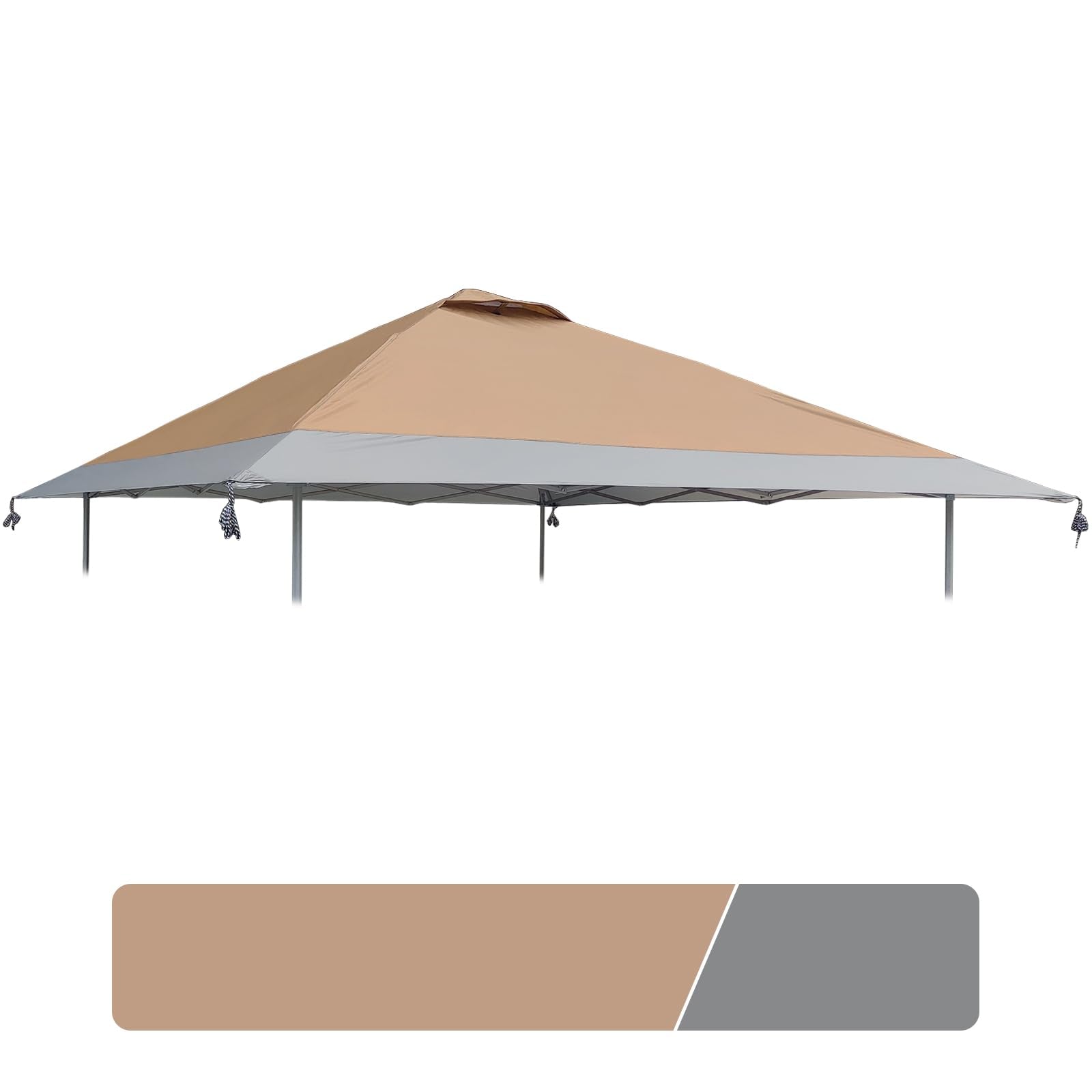 D&ONEHOS 13x13 canopy top with air vent for weather protection