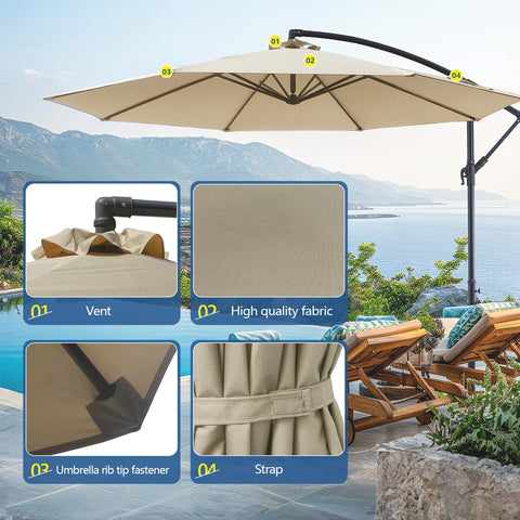 D&amp;ONEHOS uv-protected fabric closeup with 180g material and water-repellent coating.