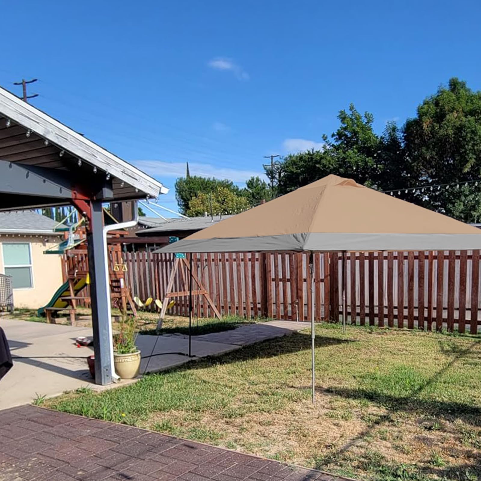 D&ONEHOS weather-ready backyard canopy top for outdoor gatherings