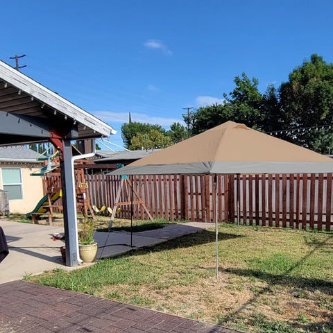 D&ONEHOS weather-ready backyard canopy top for outdoor gatherings