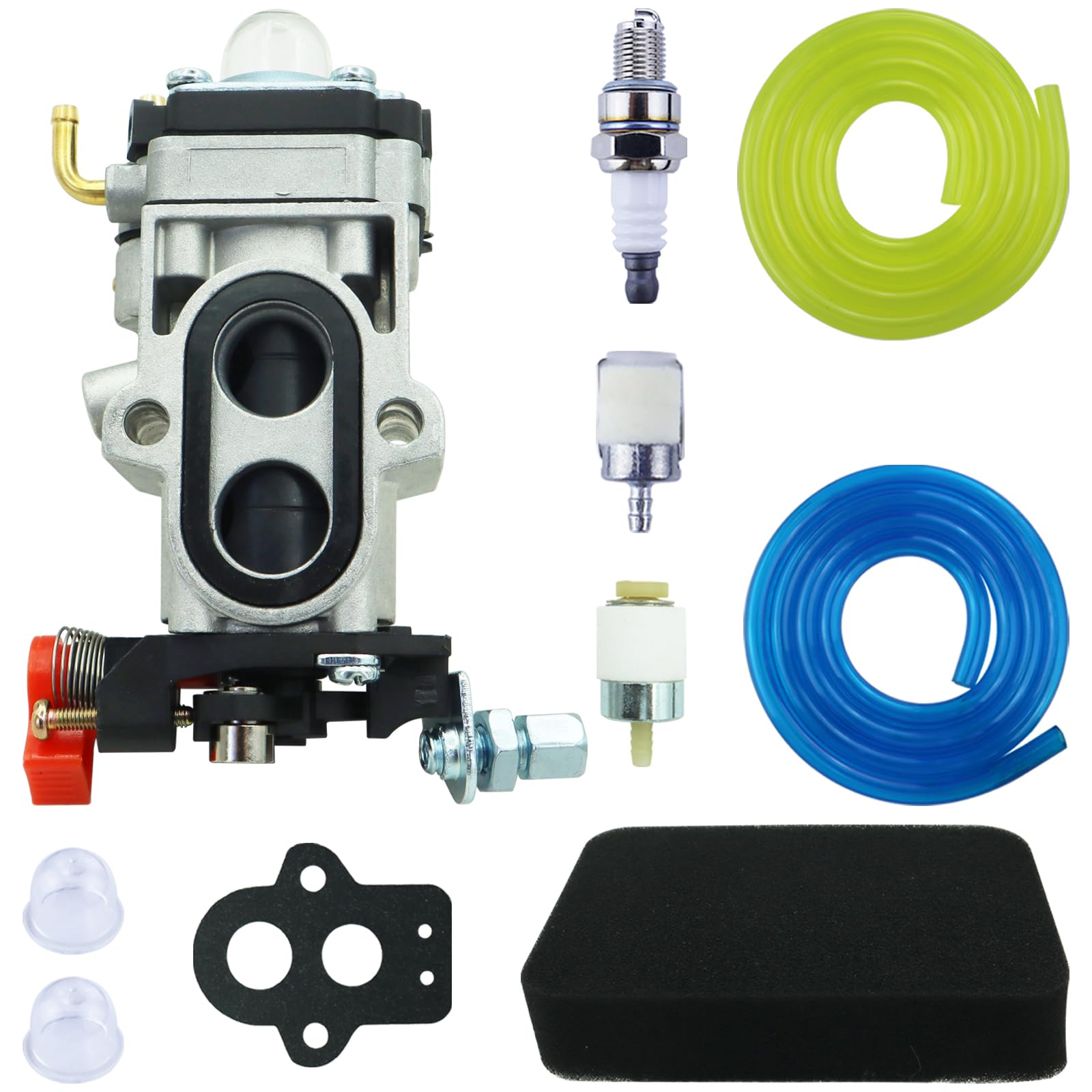 DABAZUALY carburetor for Redmax EBZ7500 back pack blower with ready-to-install kit to boost engine performance