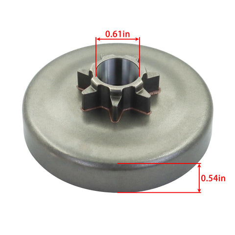 DABAZUALY pump pinion 325x7 for Husqvarna, ensures precise engagement.