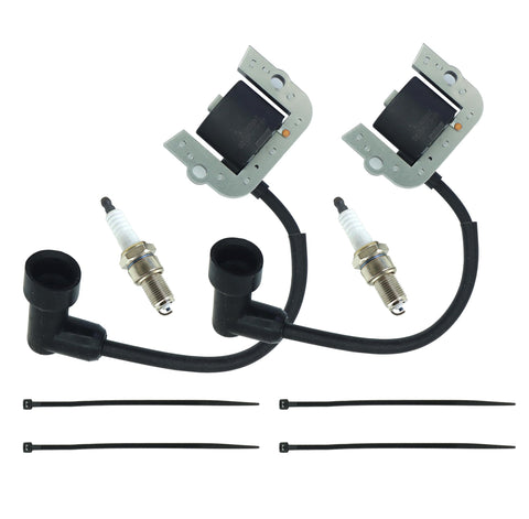 DABAZUALY ignition coil bundle for TimeCutter SW-4200 improves spark consistency for smooth mowing.