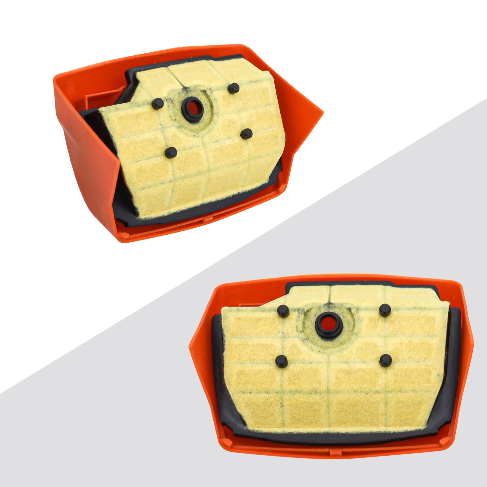 DABAZUALY MS201T air filter cover with included filter for easy maintenance.