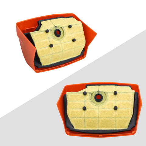 DABAZUALY MS201T air filter cover with included filter for easy maintenance.