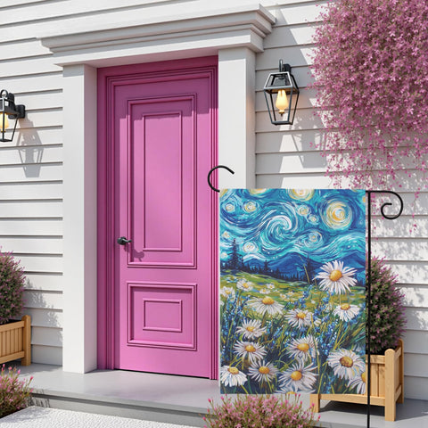Dacawin Easy Install Garden Flag fits standard stands for quick setup.