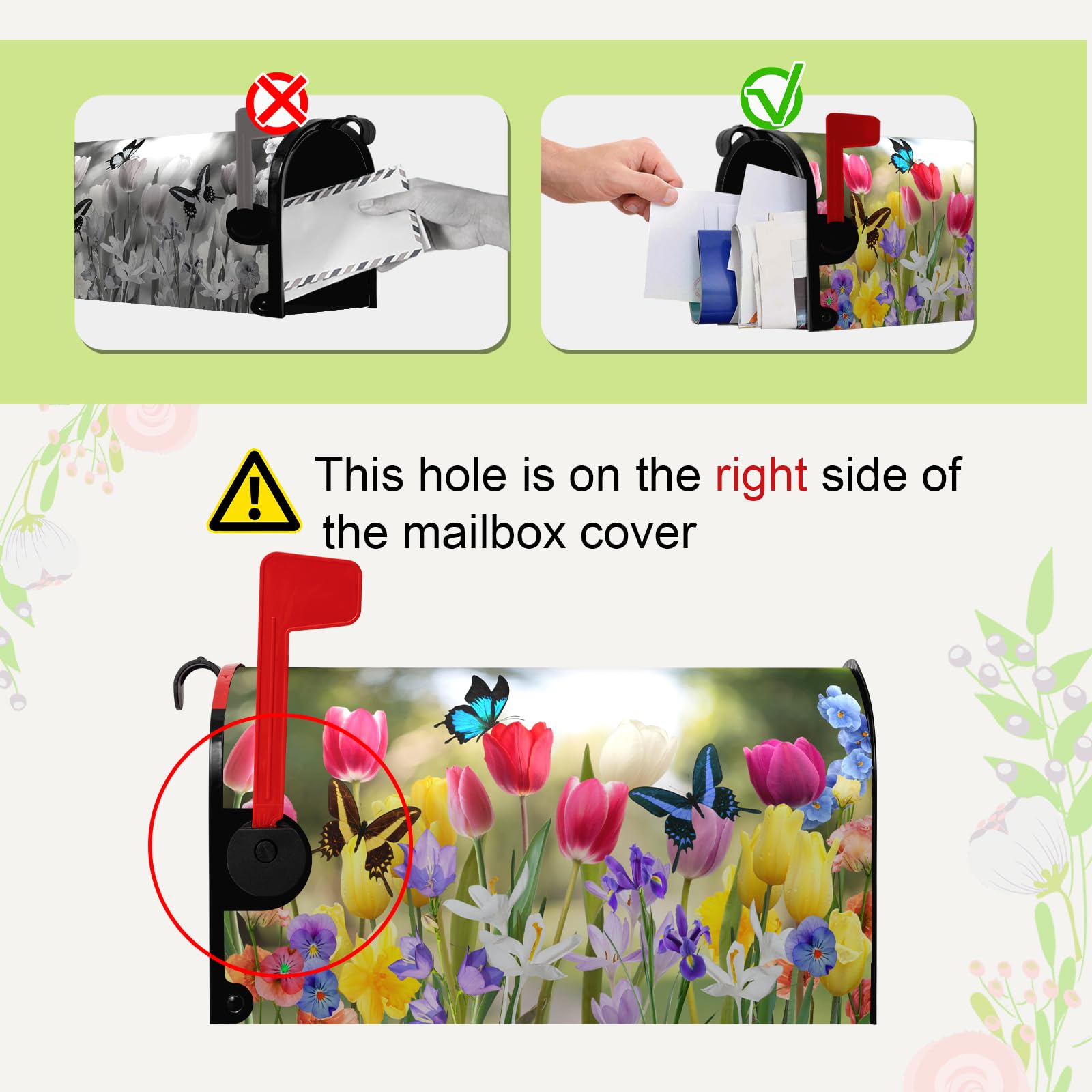 Dacawin oxford-fabric mailbox cover withstands weather and fading.