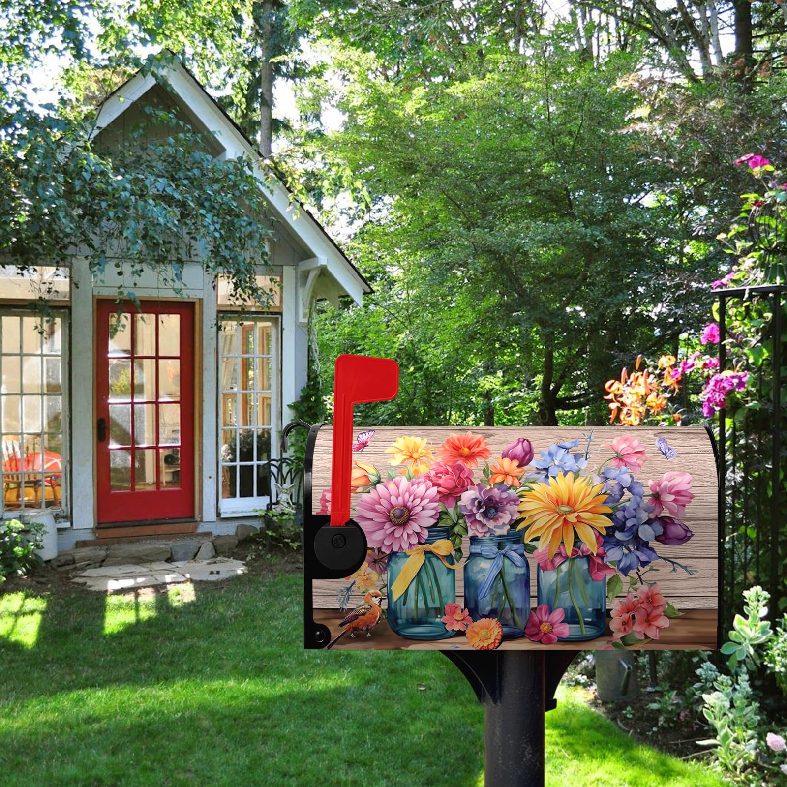 Dacawin spring cover is quick to switch for holidays and events.