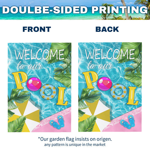Dacawin summer yard flag outdoor decor adds seasonal charm