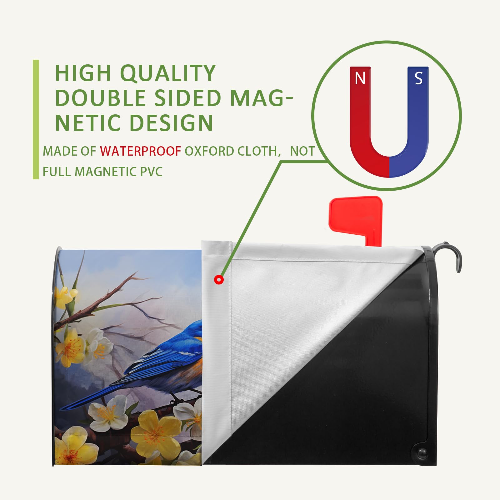 Dacawin waterproof and UV-resistant material keeps colors bright outdoors